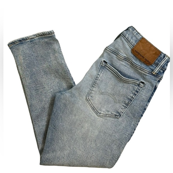 American Eagle AE Men’s Relaxed Slim Jean Size 26 - Picture 14 of 15